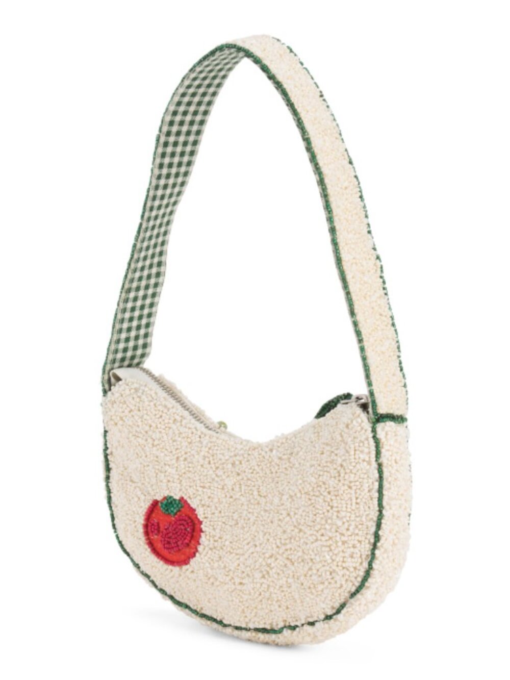 MADE IN INDIA Garden Beaded Shoulder Bag - Picture 3 of 5